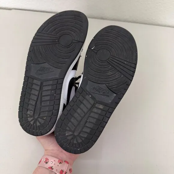 Nike Air Jordan 1 Low Panda Black White Sneakers Shoes DC0774-101 Womens sz 9.5