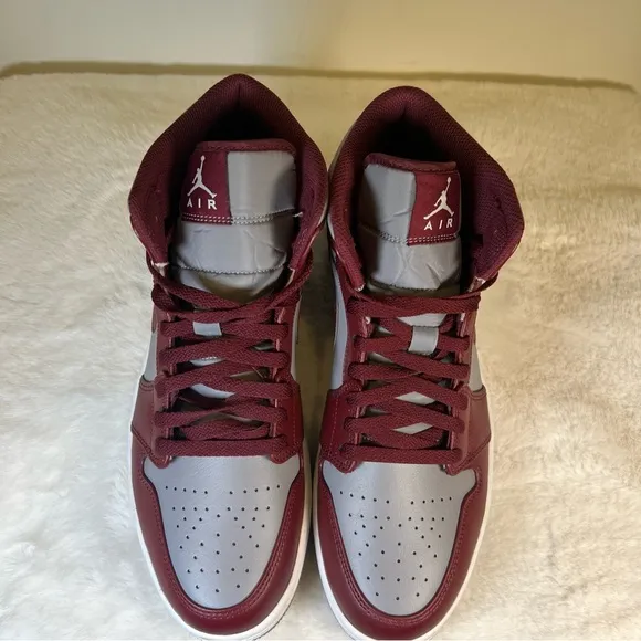 Nike Air Jordan 1 Men's‎ Shoes Size 11.5 - Cherrywood Red/ White Gently worn