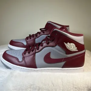 Nike Air Jordan 1 Men's‎ Shoes Size 11.5 - Cherrywood Red/ White Gently worn