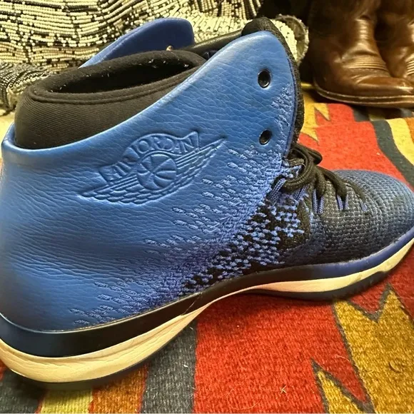 Nike Air Jordan 31 BG Banned XXXI black/blue Size 7.5