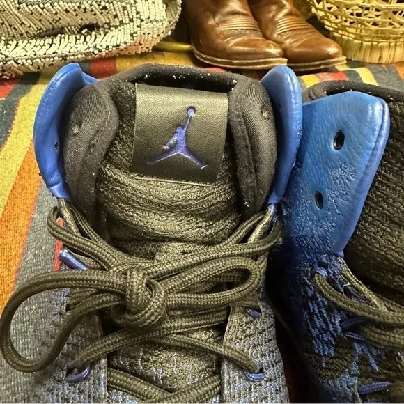 Nike Air Jordan 31 BG Banned XXXI black/blue Size 7.5