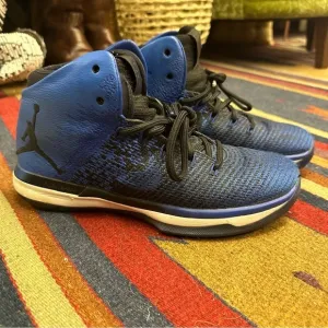 Nike Air Jordan 31 BG Banned XXXI black/blue Size 7.5