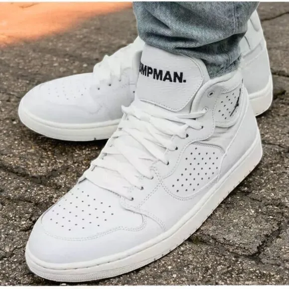 Nike Air JORDAN‎ Access &quot;White' Jumpman AR3762-100 Men's 12 NEW with Tag