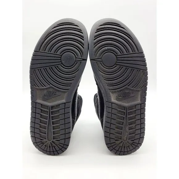 Nike Air Jordan Mid-Top SE Men's Black Sneakers Size 8