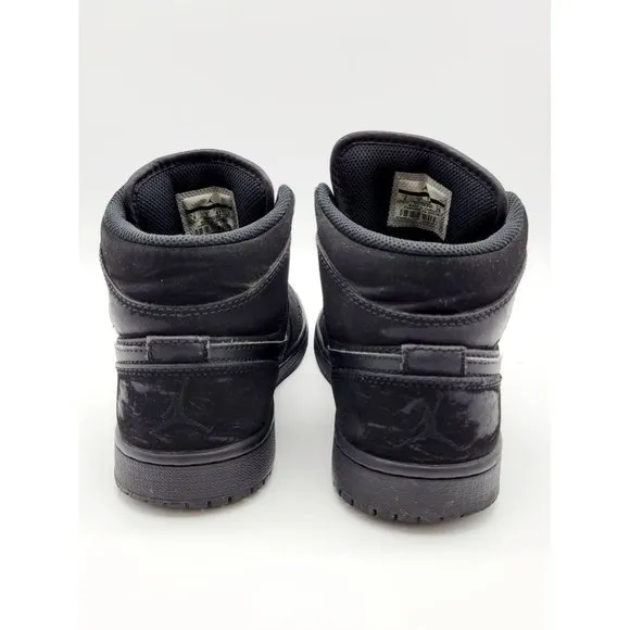 Nike Air Jordan Mid-Top SE Men's Black Sneakers Size 8