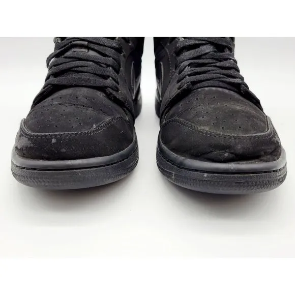 Nike Air Jordan Mid-Top SE Men's Black Sneakers Size 8