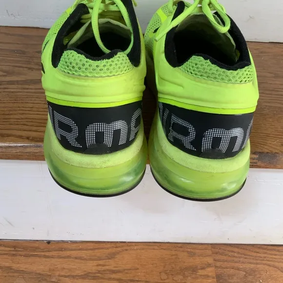 Nike Air Max   2012 Volt Neon Yellow Running Shoes 55488-701 Mens Sz 11.5