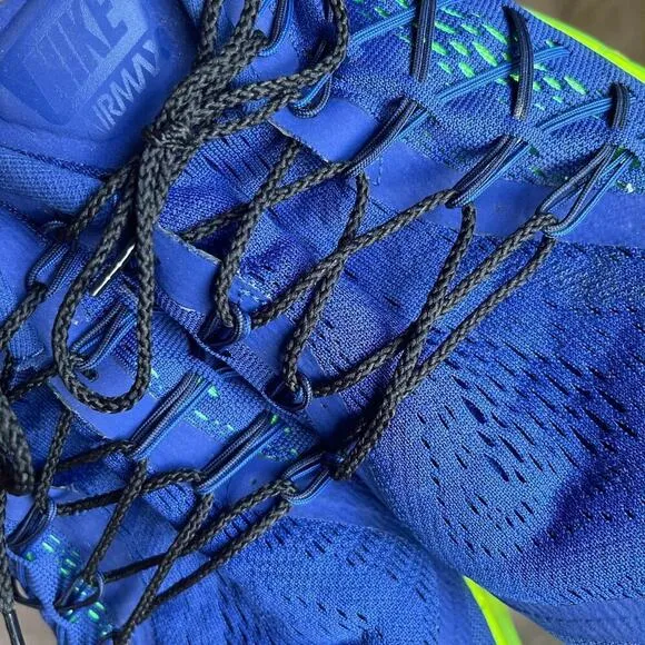 Nike Air Max 2015 Deep Royal Volt  Men's Running Shoes Size 12
