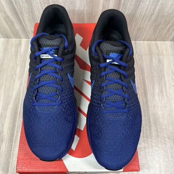 Nike Air Max 2017 Mens Sneakers Running Shoes Blue Black 849559-401 Mens Sz 10