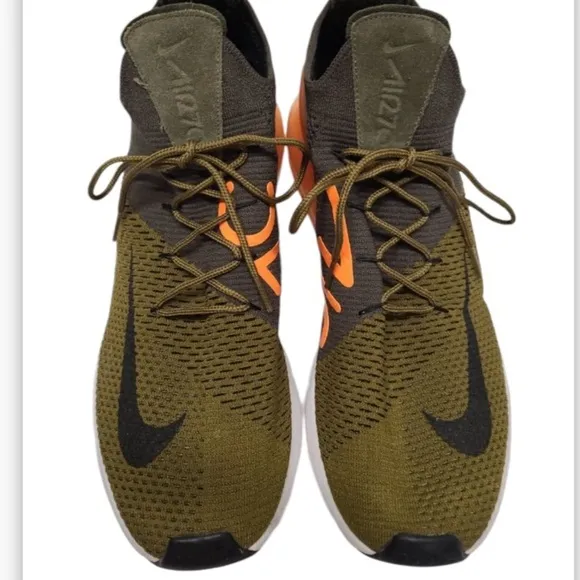 Nike Air Max 270 A01023-301 Men's Sz 13 Dark Green Running Sneakers Shoes