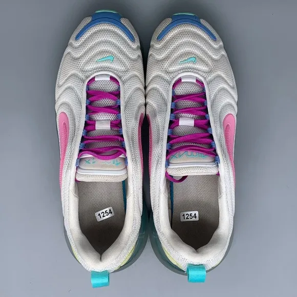 Nike Air Max 270 Aqua Powder Running Shoes AR9293-102 Women’s Sz 9
