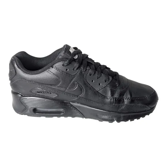 NIKE Air Max 90 &quot;Triple Black&quot;&quot; Running Shoes Size 7Y/W8.5