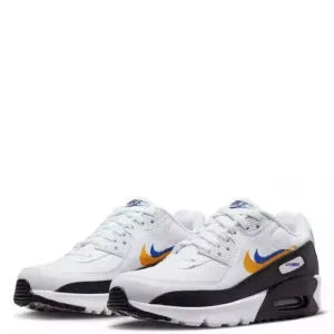 Nike Air Max 90 GS NN FJ4592-100 Sneakers Big Kids White Running Shoes NR9547