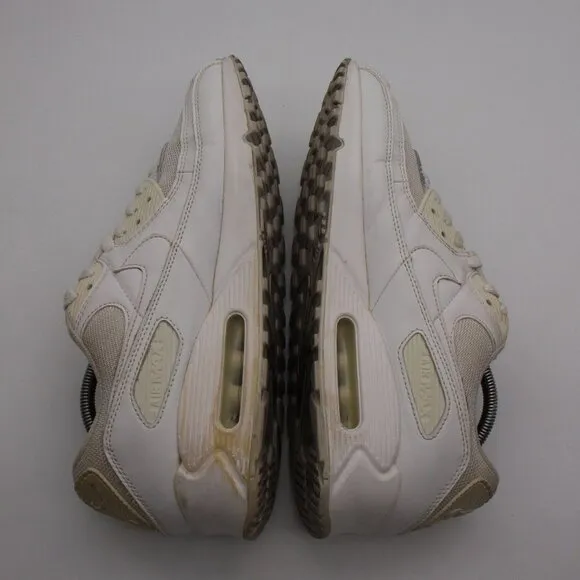 Nike Air Max 90 Men's Size 12 White Casual Shoes Running Sneakers CN8490-100