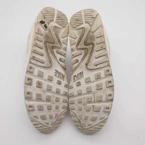 Nike Air Max 90 Men's Size 12 White Casual Shoes Running Sneakers CN8490-100
