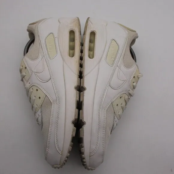 Nike Air Max 90 Men's Size 12 White Casual Shoes Running Sneakers CN8490-100