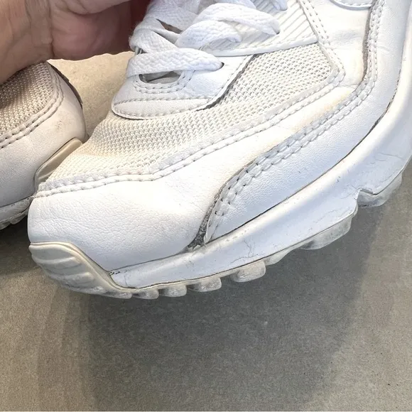 NIKE Air‎ Max 90 Sneakers, White, 9