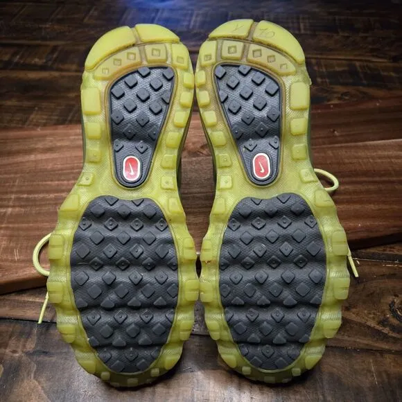 Nike Air Max 95 360 GS‎ Shoes Sneakers Grey Volt Size 6.5Y CLEAN 512169-003 AS2