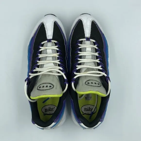 Nike Air Max 95 ‘Kaomoji’ Running Shoes DD9600-100 Men’s Sz 10.5