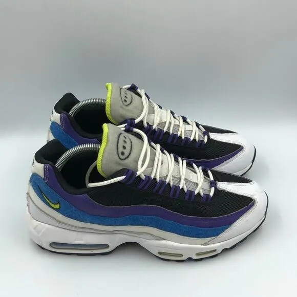 Nike Air Max 95 ‘Kaomoji’ Running Shoes DD9600-100 Men’s Sz 10.5