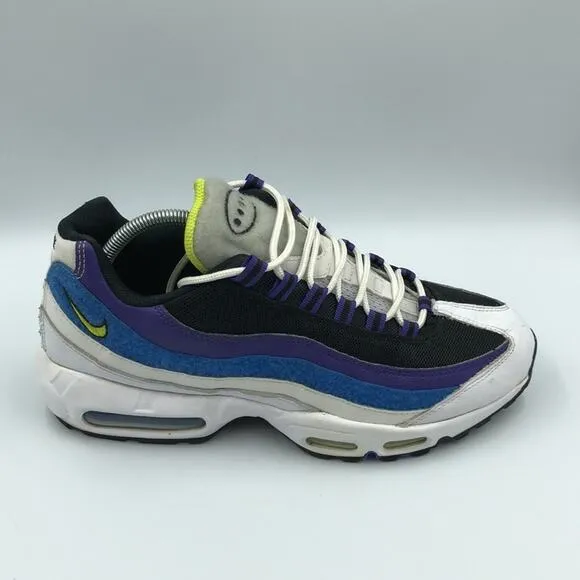 Nike Air Max 95 ‘Kaomoji’ Running Shoes DD9600-100 Men’s Sz 10.5