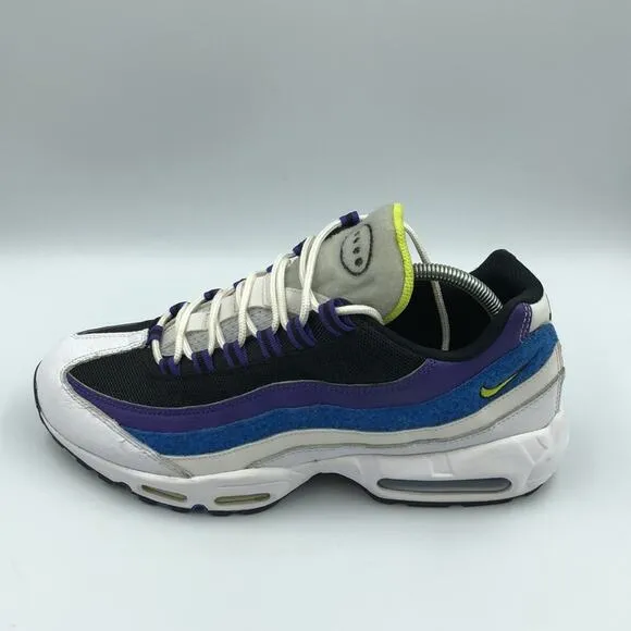 Nike Air Max 95 ‘Kaomoji’ Running Shoes DD9600-100 Men’s Sz 10.5