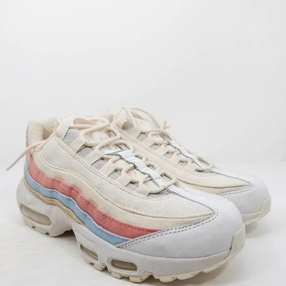 Nike Air Max 95 QS Plant Color Pack Crimson Tint Cream CD7142 800 Women Size 8.5