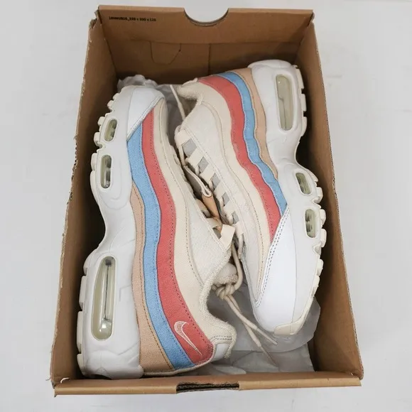 Nike Air Max 95 QS Plant Color Pack Crimson Tint Cream CD7142 800 Women Size 8.5