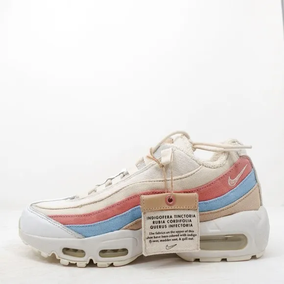 Nike Air Max 95 QS Plant Color Pack Crimson Tint Cream CD7142 800 Women Size 8.5