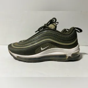 Nike Air Max 97 Ultra 17 GS Youth 4Y 4  Running Shoes 917998-300 Cargo Khaki