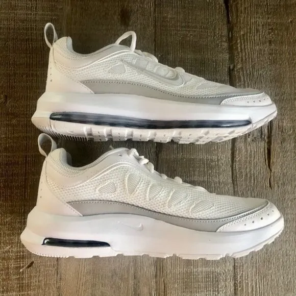 Nike AIR MAX AP white platinum women running Shoes size 8.5