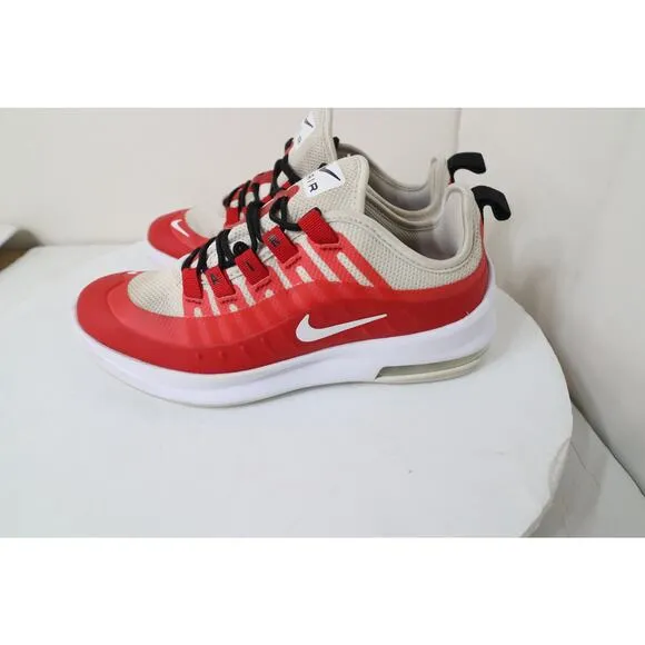 Nike Air Max AXIS Running Shoes University Red White AH5222-603 -SZ 4Y YOUTH