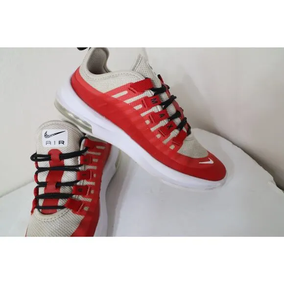 Nike Air Max AXIS Running Shoes University Red White AH5222-603 -SZ 4Y YOUTH