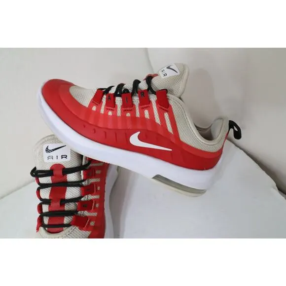 Nike Air Max AXIS Running Shoes University Red White AH5222-603 -SZ 4Y YOUTH