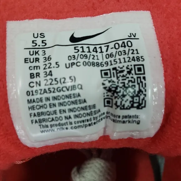 Nike Air Max Correlate 511417-040 Gray Blue Casual Running Sneakers Women's 5.5