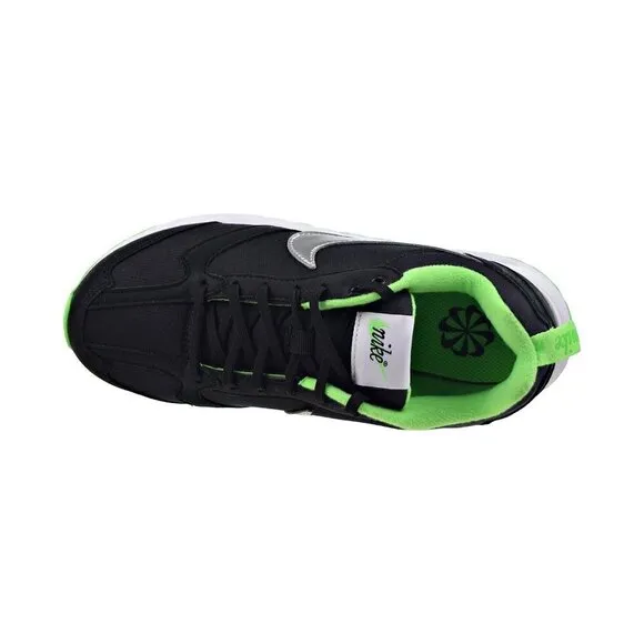 Nike Air Max Dawn Youth Boys Black Chrome Green Strike Athletic Shoes Size 6