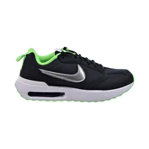 Nike Air Max Dawn Youth Boys Black Chrome Green Strike Athletic Shoes Size 6