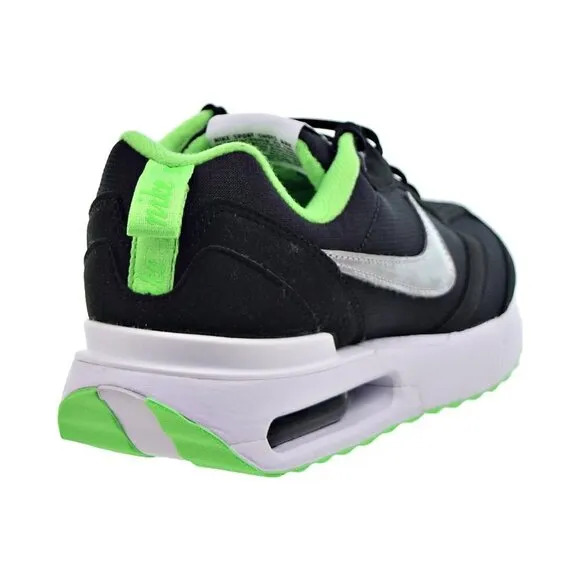 Nike Air Max Dawn Youth Boys Black Chrome Green Strike Athletic Shoes Size 6