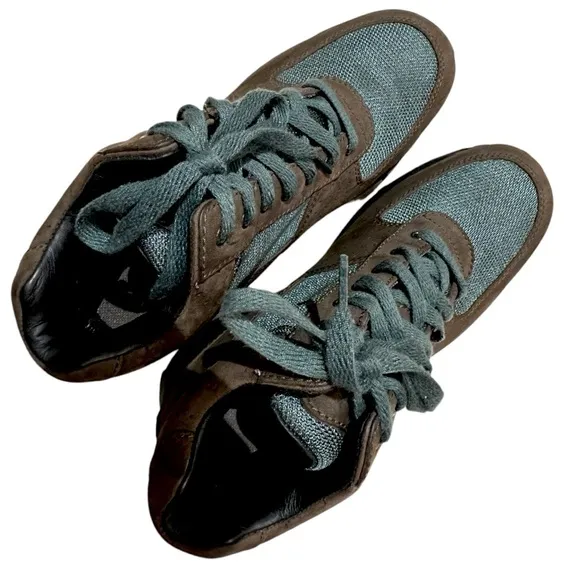 Nike Air Max Goadome (GS) 311567 Big Kid Boots Dark Chocolate/Vntg Green Sz. 7Y