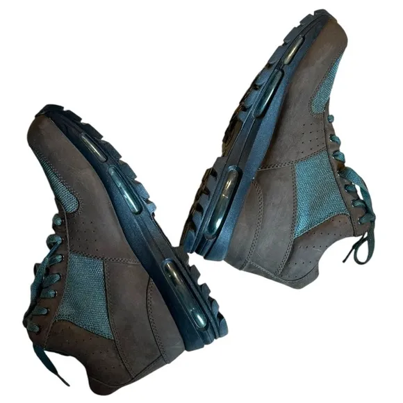 Nike Air Max Goadome (GS) 311567 Big Kid Boots Dark Chocolate/Vntg Green Sz. 7Y