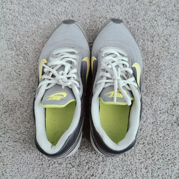 Nike Air Max Initiator Women's Size 8 Gray Lime Green Running Shoes Sneakers