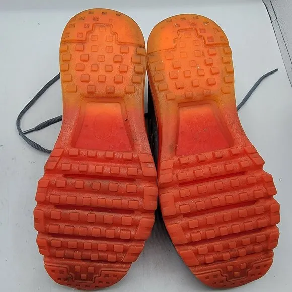Nike Air Max Mens 8 Graphite Orange 2014 Sneaker Running Athletic Shoes