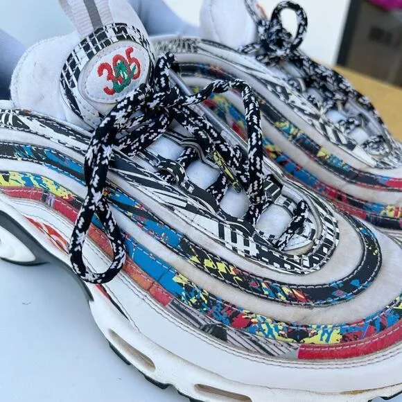 Nike Air Max Plus 97 City Pride Miami Sneakers Tennis Shoes Men’s Size 8