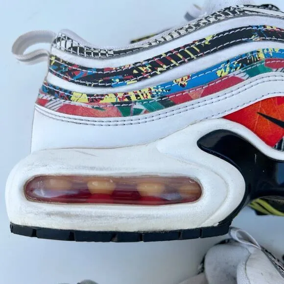 Nike Air Max Plus 97 City Pride Miami Sneakers Tennis Shoes Men’s Size 8