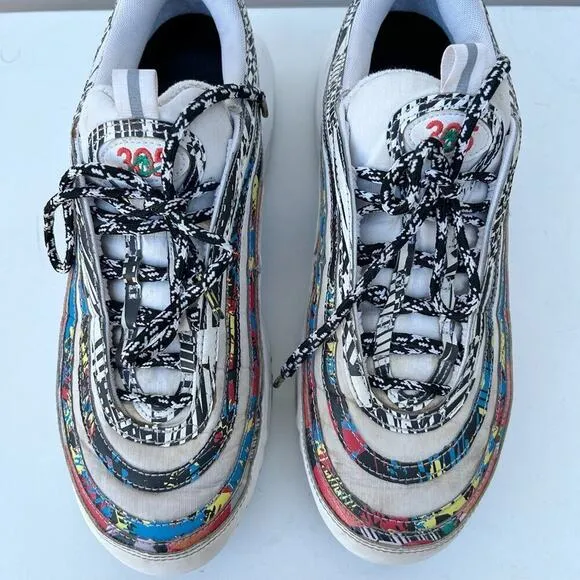 Nike Air Max Plus 97 City Pride Miami Sneakers Tennis Shoes Men’s Size 8