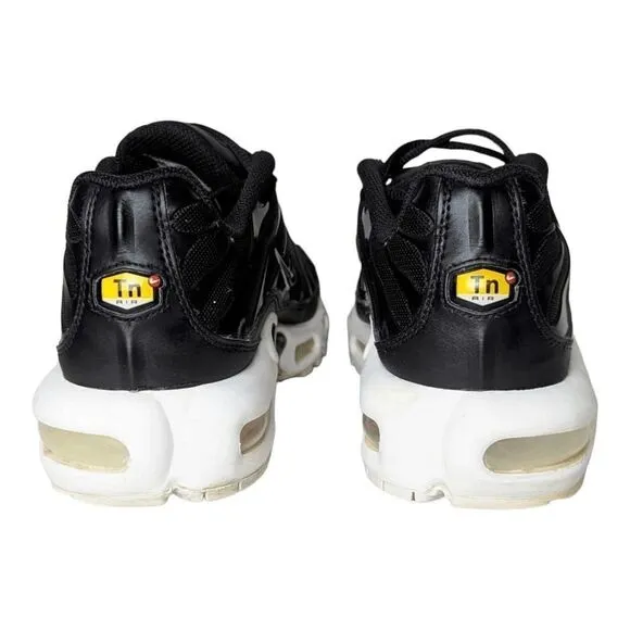 NIKE Air Max Plus 'White Black' Running Shoes Size 10.5