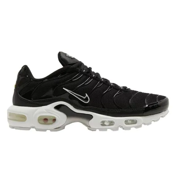 NIKE Air Max Plus 'White Black' Running Shoes Size 10.5
