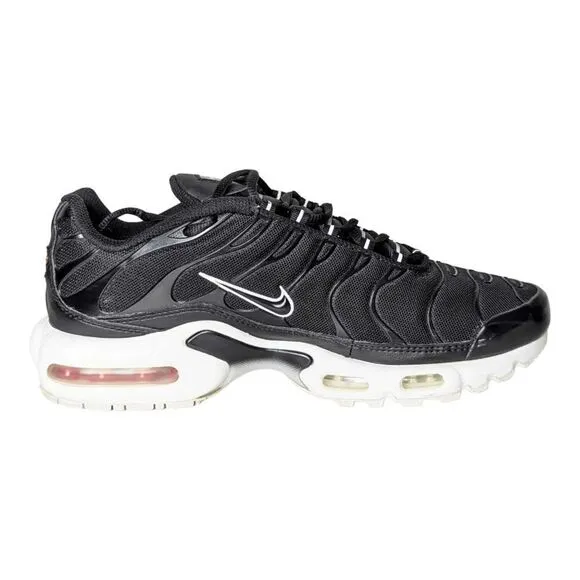 NIKE Air Max Plus 'White Black' Running Shoes Size 10.5
