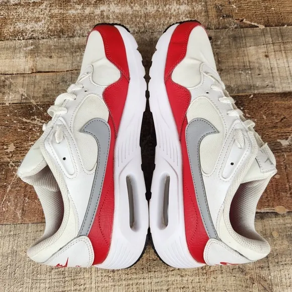 Nike Air Max SC Men's Size 8 White University Red Athletic Sneakers CW4555-107