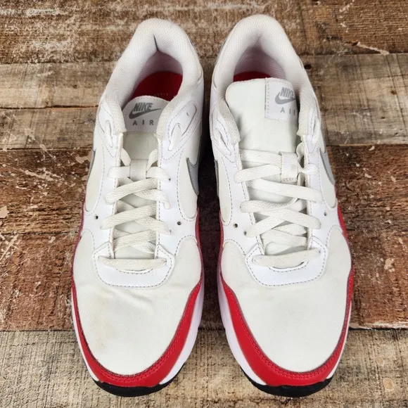 Nike Air Max SC Men's Size 8 White University Red Athletic Sneakers CW4555-107